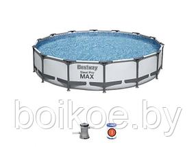 Каркасный бассейн Steel Pro MAX, 427 х 84 см, BESTWAY в комплекте