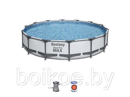 Каркасный бассейн Steel Pro MAX, 427 х 84 см, BESTWAY в комплекте, фото 2