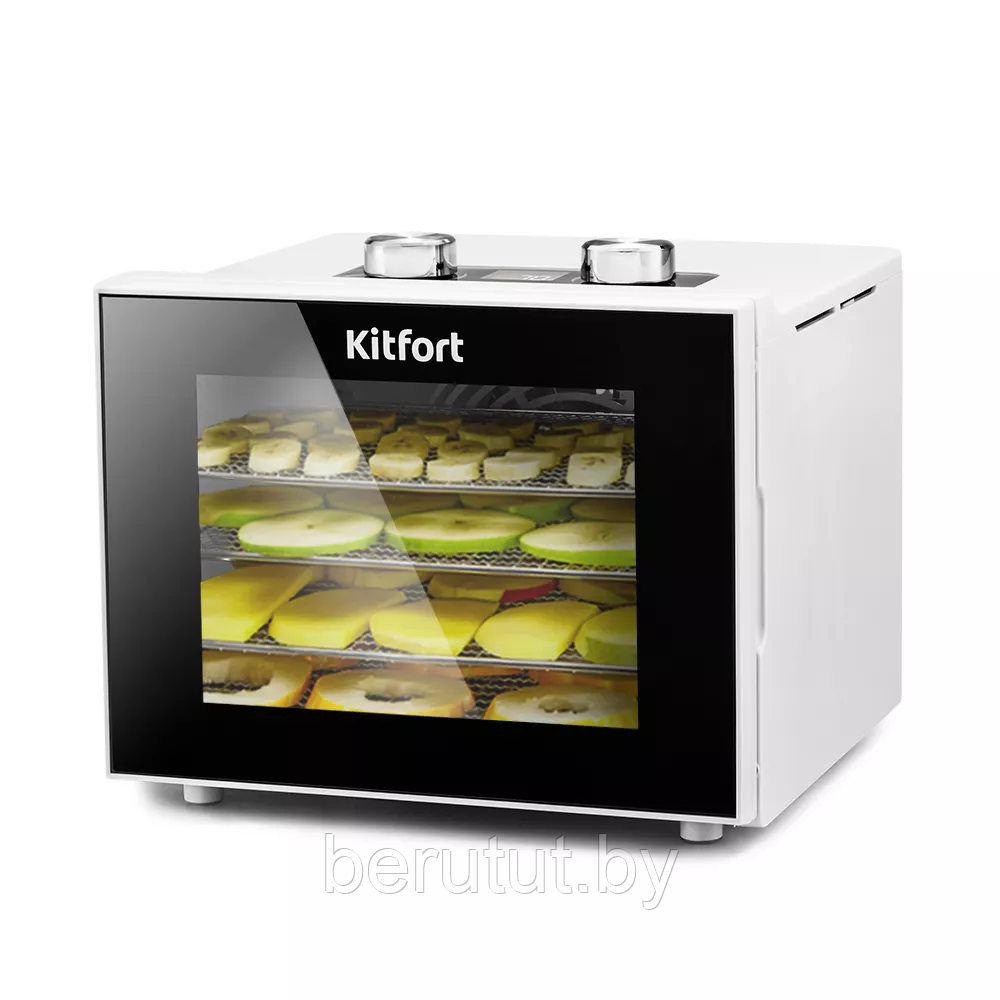 Сушилка для овощей и фруктов Kitfort KT-1915-1 (белая) - фото 1 - id-p225951916