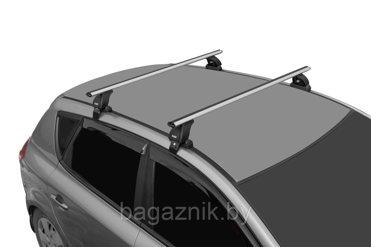 Багажник LUX для Nissan Almera Sedan III 2012-2018 г.в. с дугами 1,2м аэро-классик (53мм) - фото 6 - id-p225951939