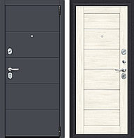 Двери входные металлические Porta R 4.Л22 Graphite Pro/Nordic Oak