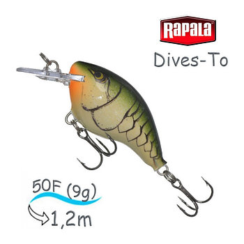 Воблер RAPALA Dives-To 4, OGCW