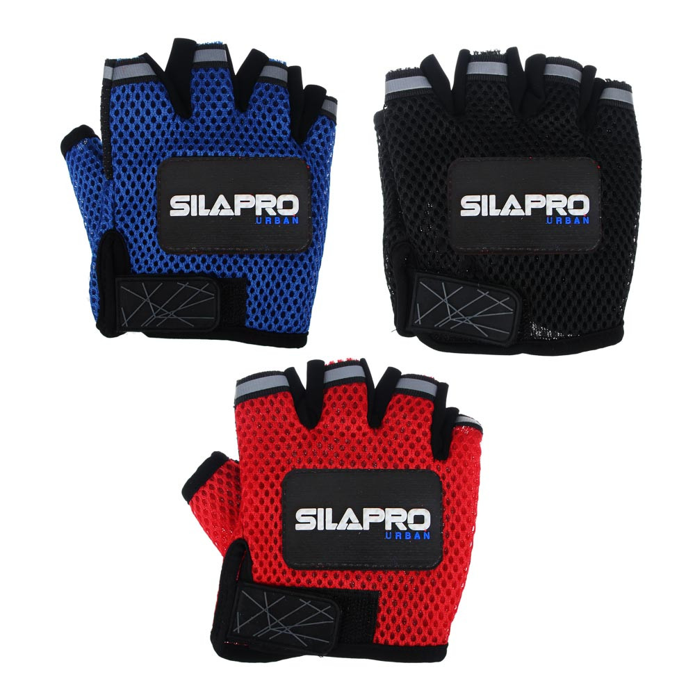 Перчатки для велосипеда и фитнеса SilaPro