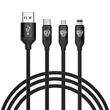 Кабель для зарядки Forza "3 в 1",iP/Micro USB/Type-C