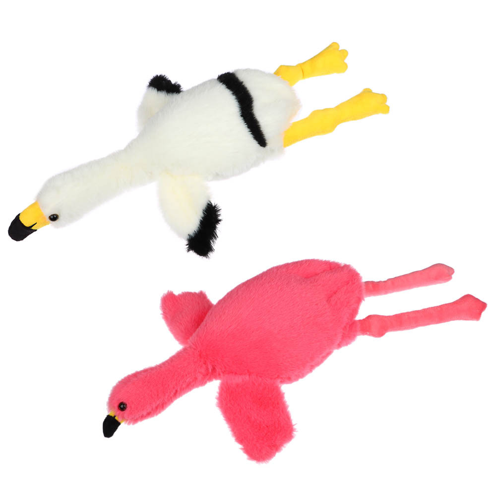 Игрушка мягкая Мешок Подарков "Фламинго", 2 цвета - фото 1 - id-p225955361