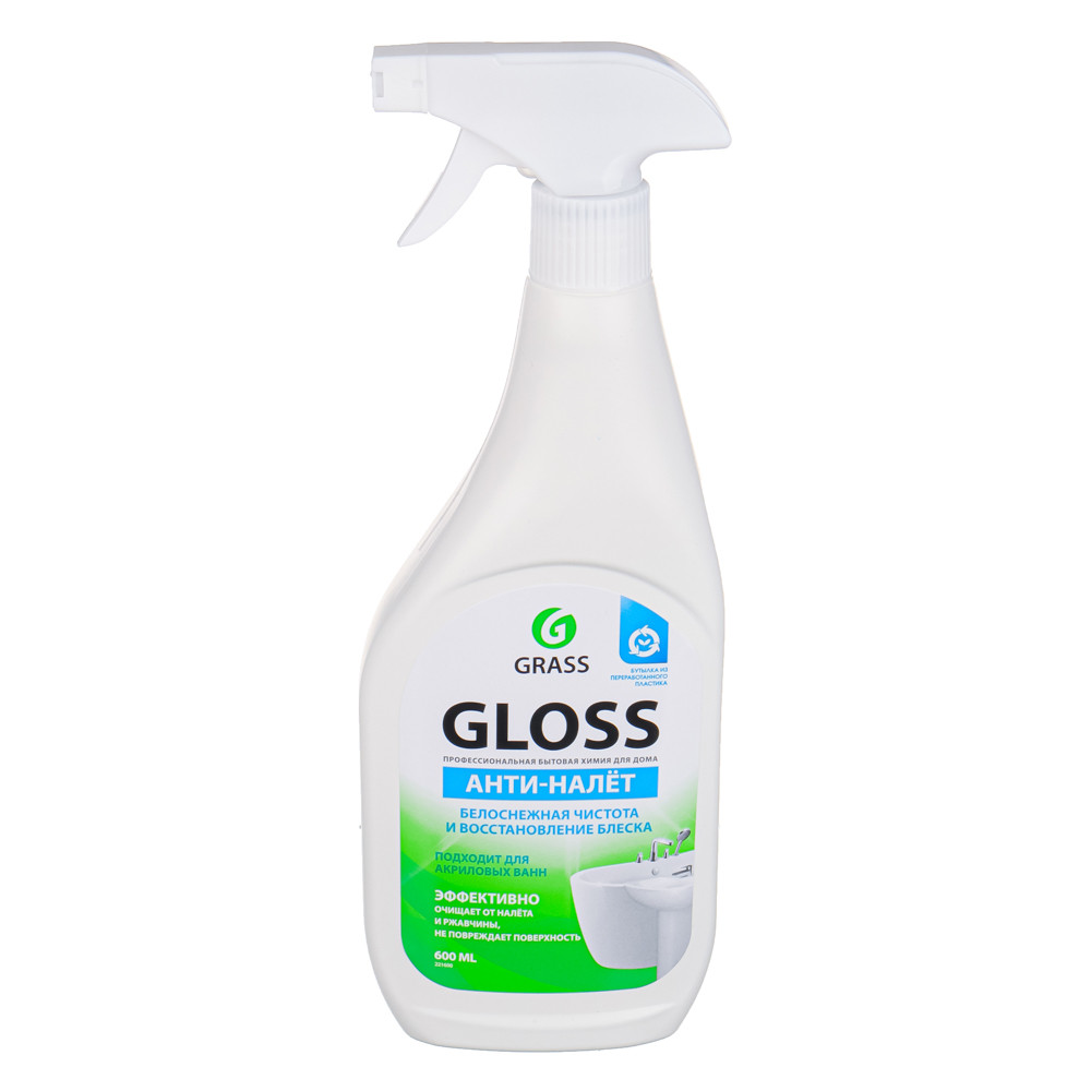 Чистящее средство для ванной комнаты GRASS "Gloss", 600 мл