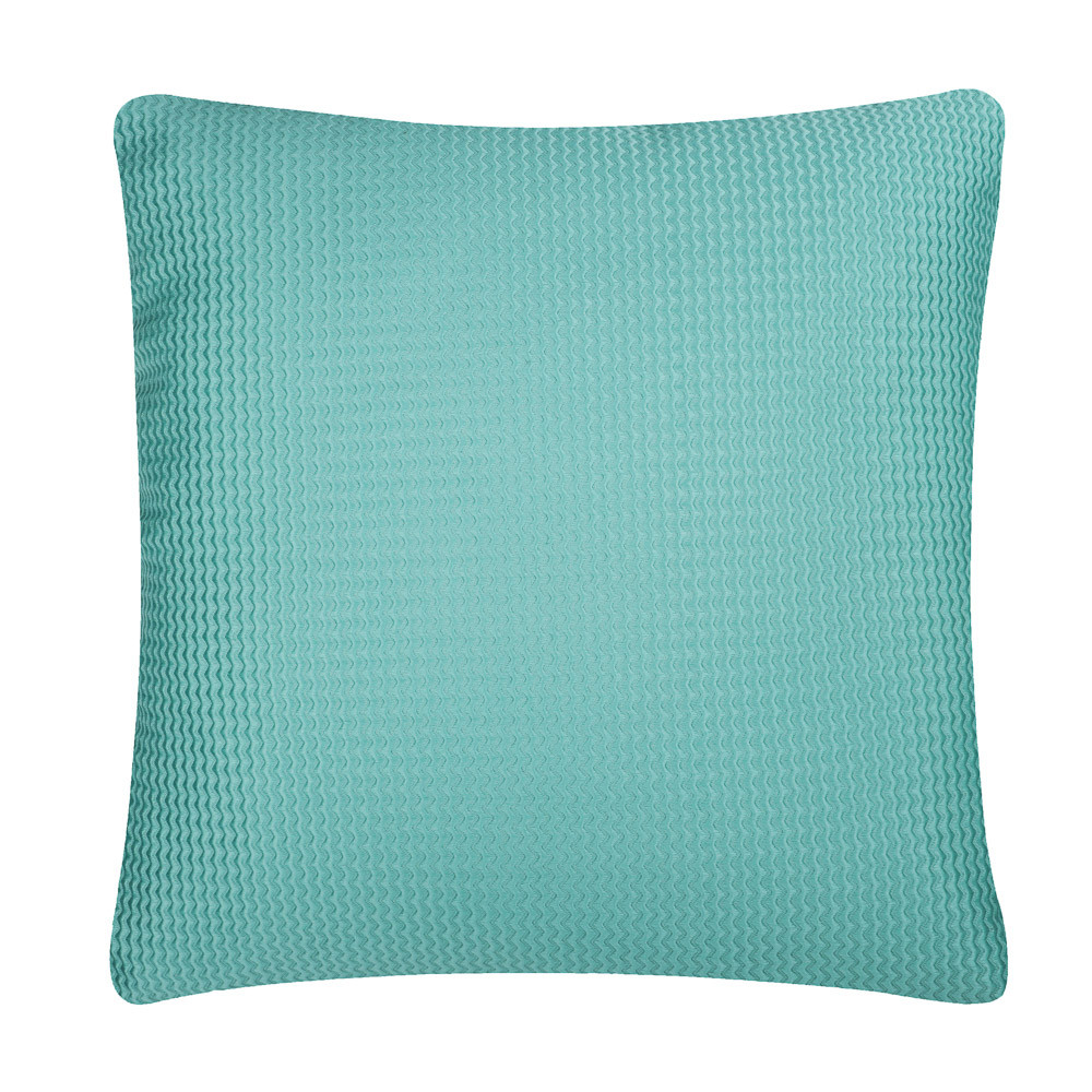 Чехол для подушки Provance "Волна", 40х40 см, зеленый