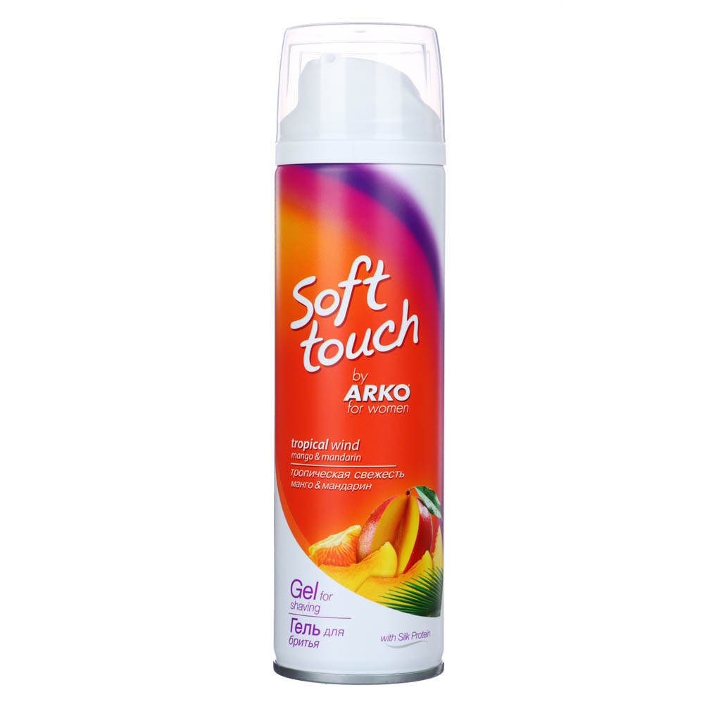 Гель для бритья женский ARKO Soft touch "Тропическая свежесть", 200 мл - фото 1 - id-p225955404