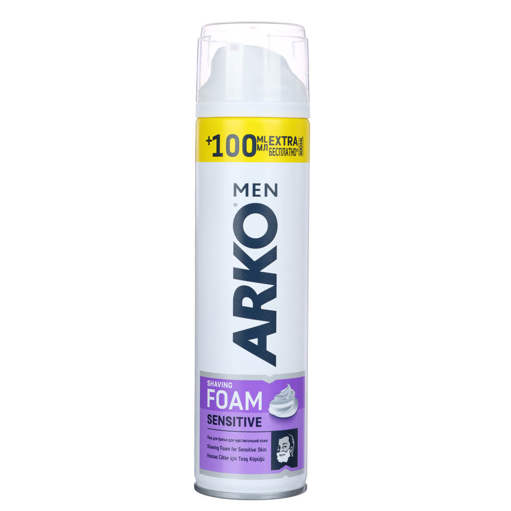 Пена для бритья ARKO MEN Sensitive, 300 мл