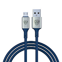 Кабель для зарядки BY "Space Cable Pro" Micro USB, синий