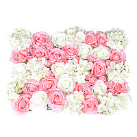 Изгородь цветочная Inbloom "Бело-розовая пастель"