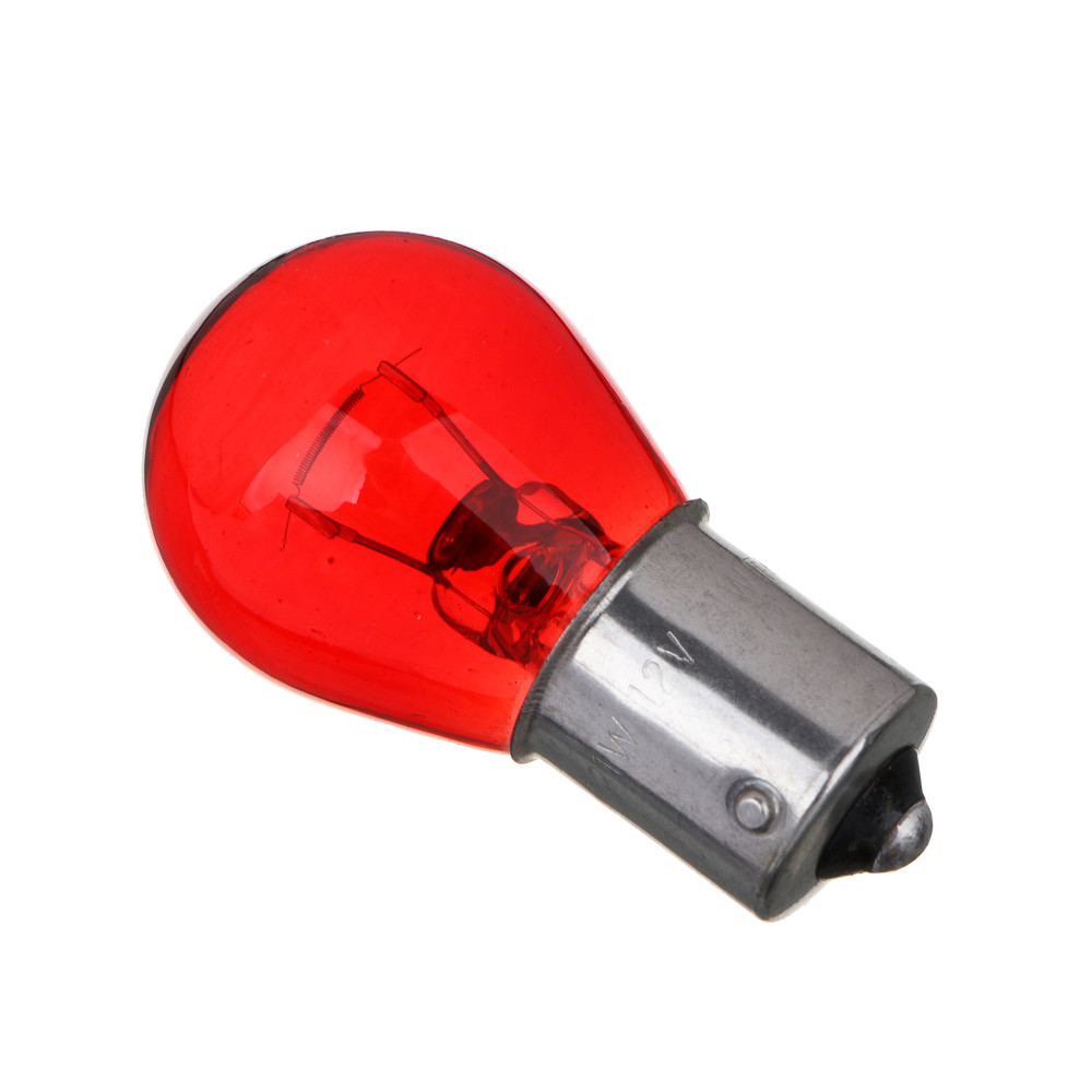 NG Лампа накаливания 12V, P21W(BA15S) красный, BOX (10 шт.) - фото 1 - id-p225954860