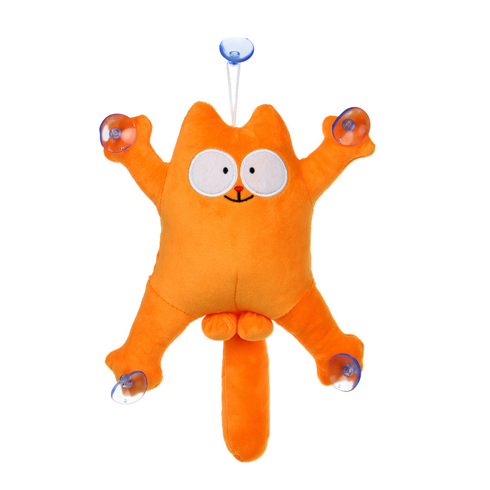 Мягкая игрушка на присосках для автомобиля NG "Кот Саймон"