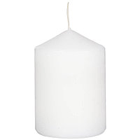 Свеча пеньковая Ladecor, белая, 7х10 см