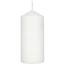 Свеча пеньковая Ladecor, белая, 7х15 см