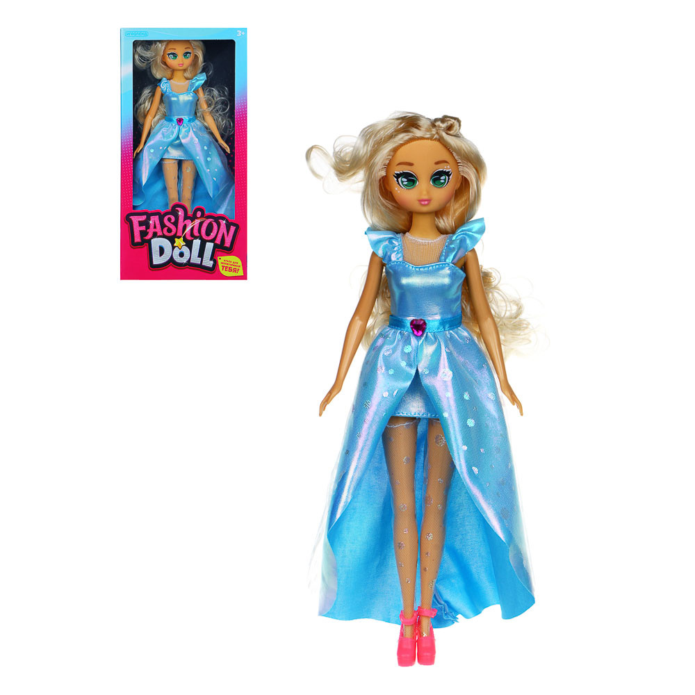 Кукла ИГРОЛЕНД "Fashion doll", 29 см, 20х31х5 см