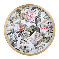 LADECOR CHRONO Часы настенные круглые, металл, 30х30х4 см, 1xАА, арт.2-12