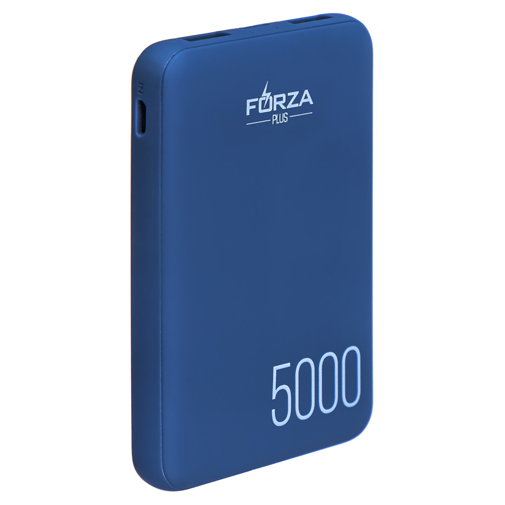 Аккумулятор мобильный Forza, USB, 1А/2А, 4000-5000 мАч