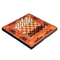 Набор игр LDGames 3 в 1 (шашки, шахматы, нарды)