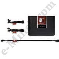 Набор кабелей Noctua NA-SEC1 4-Pin PWM Fan Extension Cables, 3 шт, 30см. КНР - фото 1 - id-p225952124