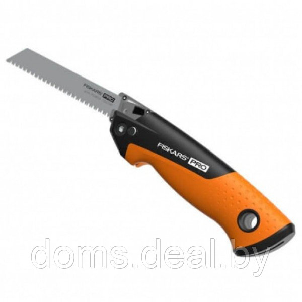 Пила универсальная складная PowerTooth 150мм 2 лезвия FISKARS (1062934) FISKARS 23783-01 - фото 1 - id-p224893380