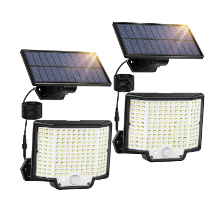 Светильник - прожектор на солнечной батарее Led Solar Sensor Light с датчиком движения и пультом управления - фото 1 - id-p225957826