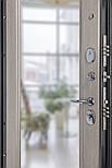 Двери входные металлические Porta S 104.П61 Антик Серебро/Cappuccino Veralinga, фото 4