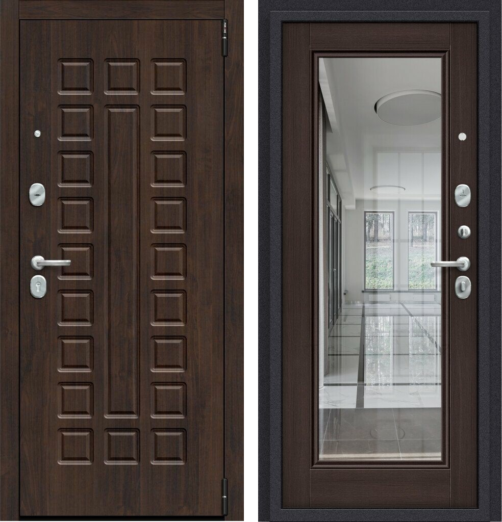 Двери входные металлические Porta R 51.П61 Almon 28/Wenge Veralinga