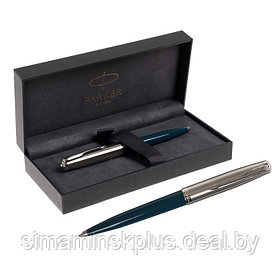 Ручка шариковая Parker 51 Core Teal Blue CT, голубая, подар/уп 2123508