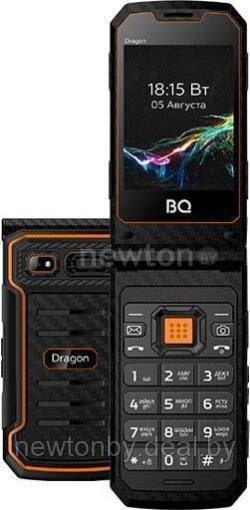 Кнопочный телефон BQ-Mobile BQ-2822 Dragon (черный) - фото 1 - id-p225957909