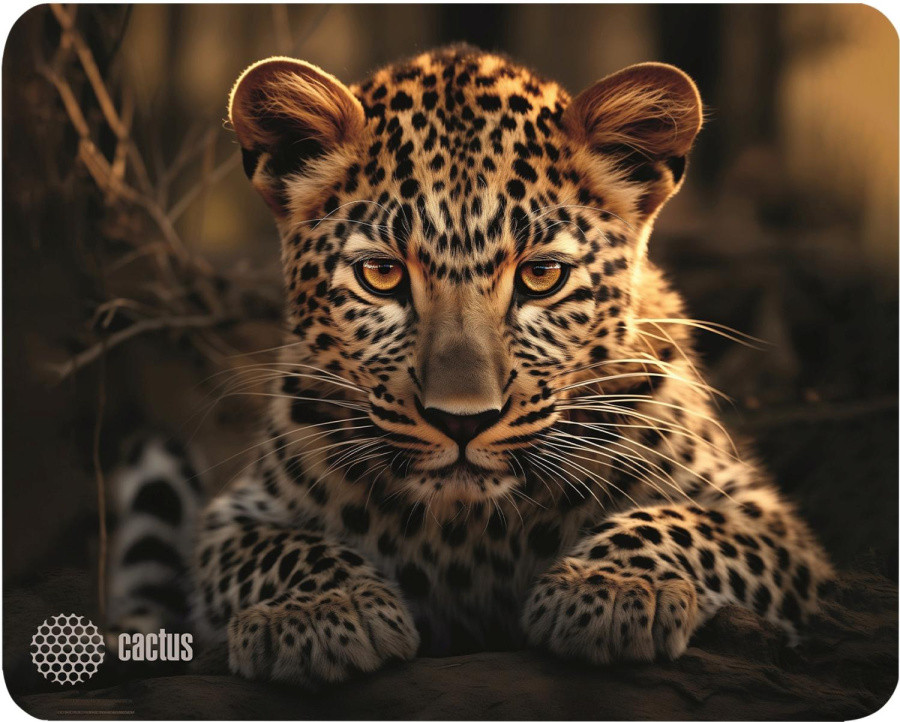 Коврик для мыши Cactus Leopard 250x200x3мм (CS-MP-D06S) - фото 1 - id-p225957926