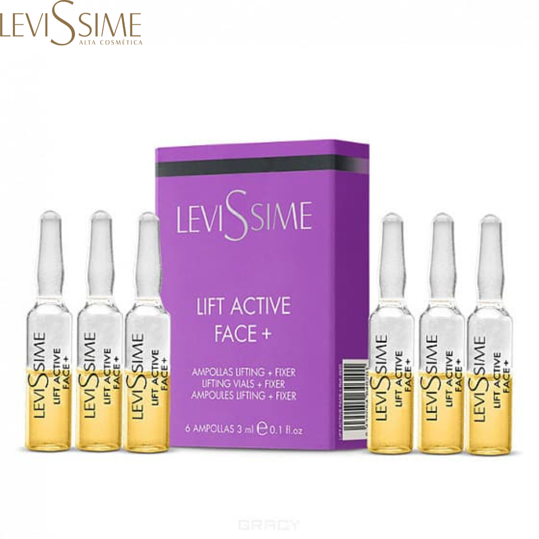 Ампулы лифтинг концентрат LeviSsime Lift Active Face+ 6х3мл