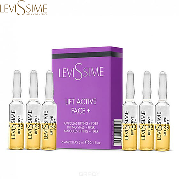 Ампулы лифтинг концентрат LeviSsime Lift Active Face+ 6х3мл