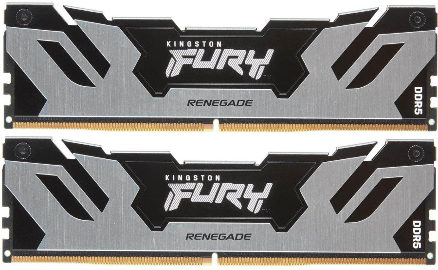 Память DDR5 2x24GB 6400MHz Kingston KF564C32RSK2-48 Fury Renegade Silver XMP RTL Gaming PC5-51200 CL32 DIMM - фото 1 - id-p225958031