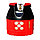 Баллон композитный газовый Supreme 12,5 л. вентиль СНГ (SHELL), красный, фото 2