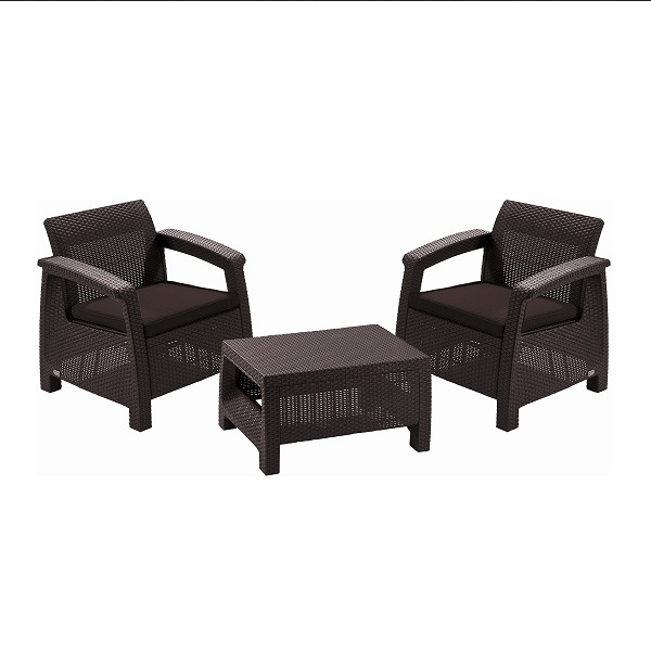 Комплект мебели Keter Corfu Set, коричневый - фото 7 - id-p224497238