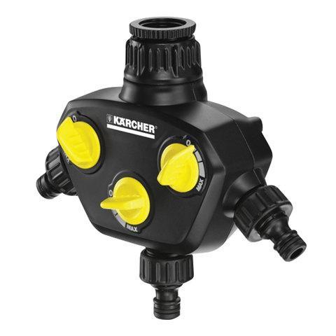 Распределитель Karcher G1 G3/4 Д.вх.1" Д.вых.3/4" черный/желтый (2.645-200.0)