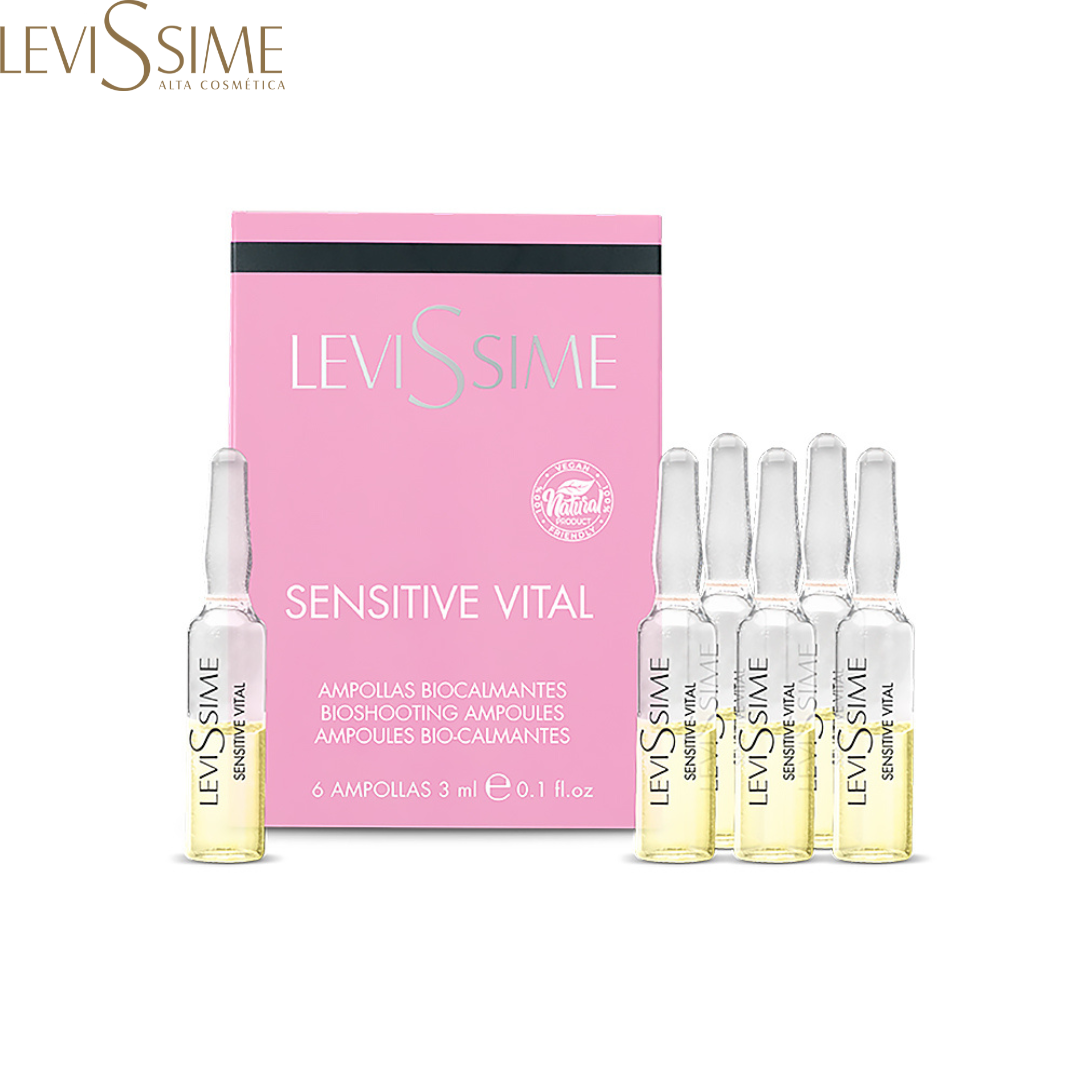 Ампулы для чувствительной кожи LeviSsime Sensitive Vital