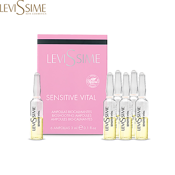 Ампулы для чувствительной кожи LeviSsime Sensitive Vital 6х3мл