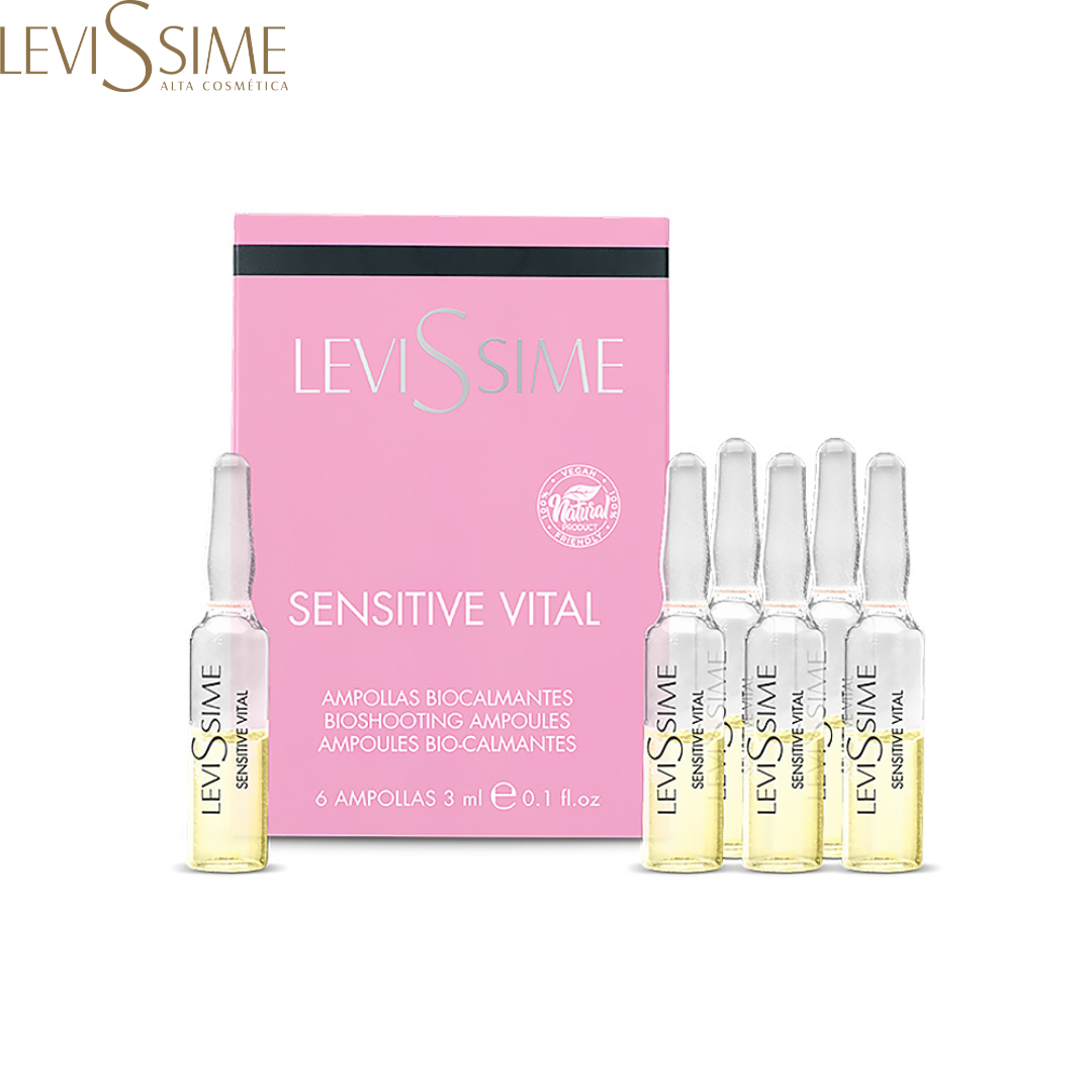 Ампулы для чувствительной кожи LeviSsime Sensitive Vital - фото 1 - id-p225958157