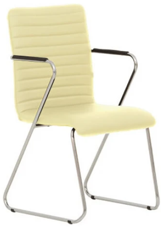 Кресло (стул) SITUP TASK chrome Молочный