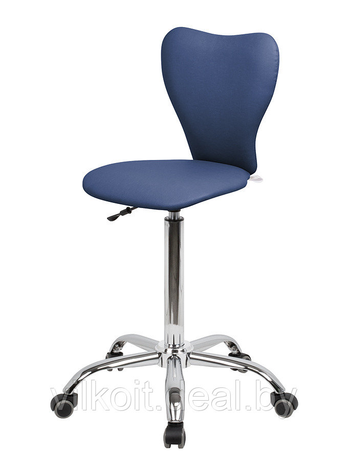 Перфекто классический стульчик мастера парикмахера, синий - фото 1 - id-p225958239