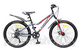 Двухколесный велосипед FAVORIT, модель BUFFALO-24VS, BUF24V12RD