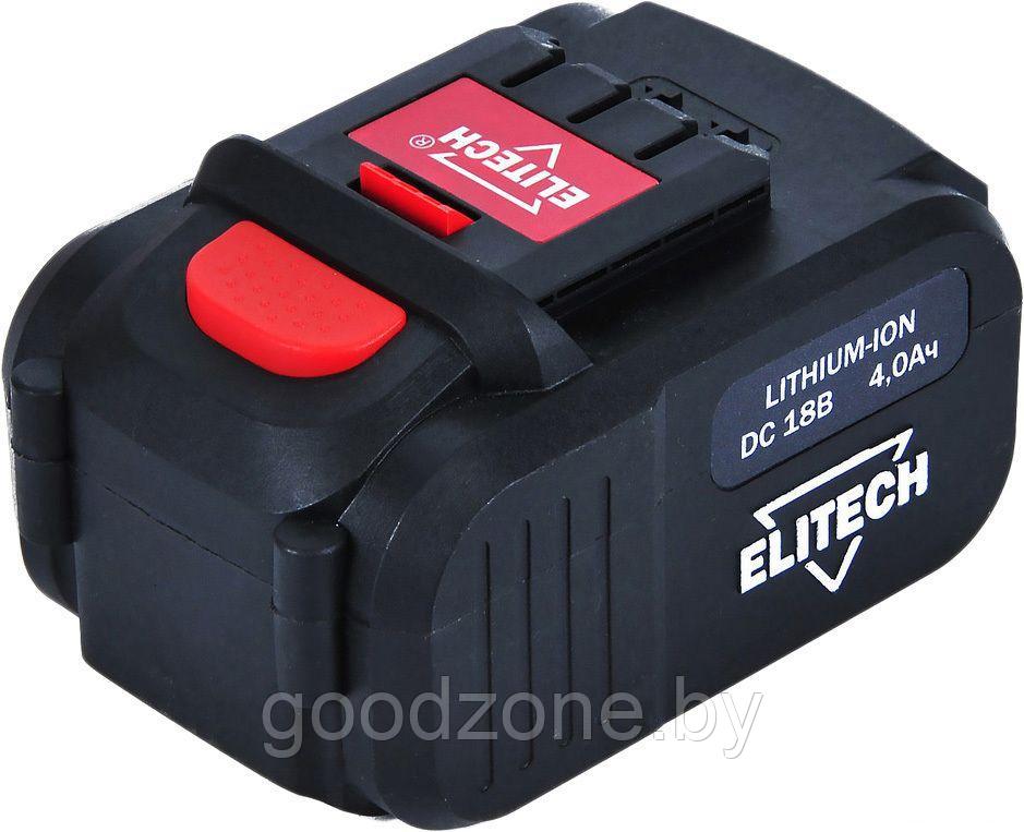 Аккумулятор ELITECH 1820.067700 (18В/4 Ah)