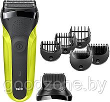 Электробритва Braun Series 3 Shave&Style 300BT (зеленый)