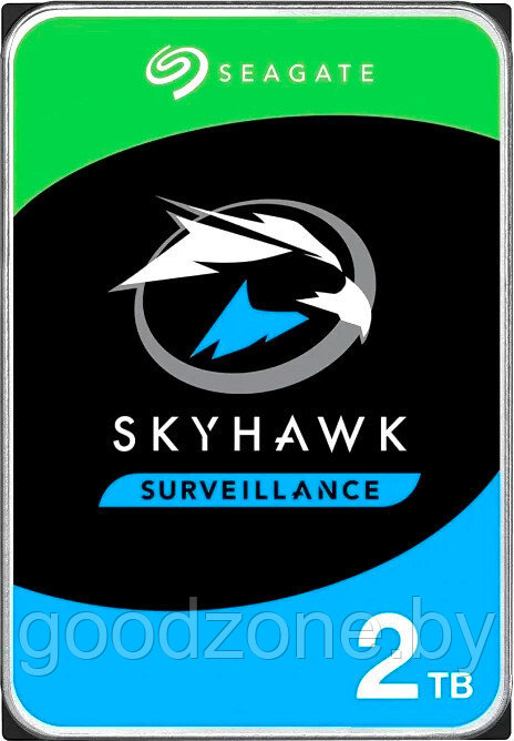 Жесткий диск Seagate Skyhawk Surveillance 2TB ST2000VX016 - фото 1 - id-p225958913