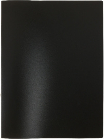 Папка пластиковая на 2-х кольцах Attache F502 толщина пластика 0,45 мм, черная - фото 2 - id-p225596330
