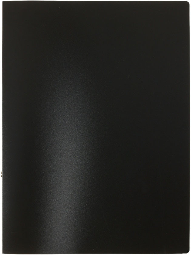 Папка пластиковая на 2-х кольцах Attache F502 толщина пластика 0,45 мм, черная - фото 3 - id-p225596330
