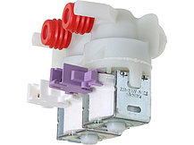 Клапан залива воды для стиральной машины Indesit, Ariston, Whirlpool C00093843-W (W16001667808, C00110333 ,, фото 2