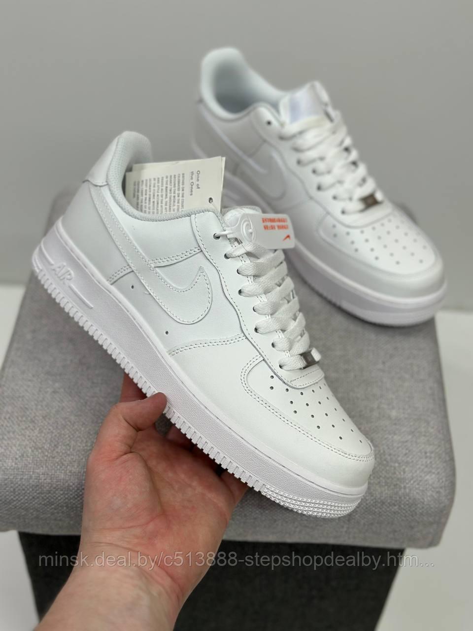 Кроссовки Nike Air Force 1 '07 white - фото 1 - id-p177725374